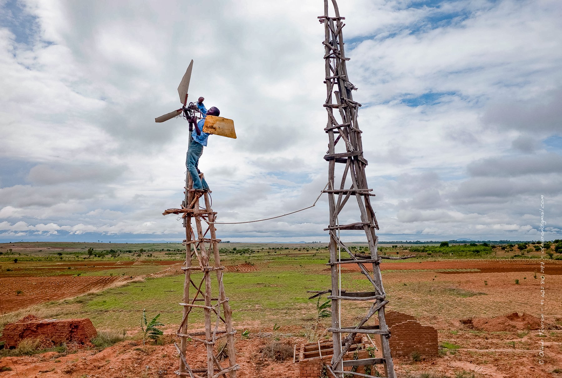 William Kamkwamba, le génie du vent.